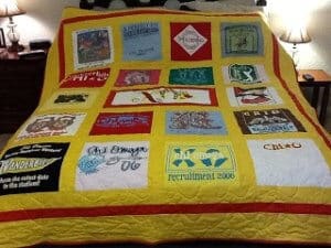 T-Shirt Quilt Company Reviews and Testimonials - T-Shirt Memory Quilts - Houston, TX