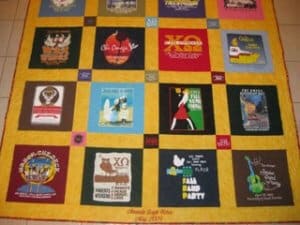 T-Shirt Quilt Company Reviews and Testimonials - T-Shirt Memory Quilts - Houston, TX