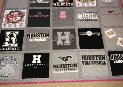 T-Shirt Quilt Images - Pictures of T-Shirt Quilts Gallery - T-Shirt Memory Quilts - Houston, TX