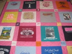 T-Shirt Quilt Company Reviews and Testimonials - T-Shirt Memory Quilts - Houston, TX