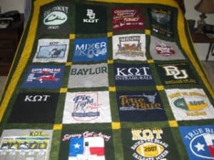 T-Shirt Quilt Company Reviews and Testimonials - T-Shirt Memory Quilts - Houston, TX