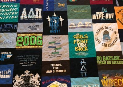 T-Shirt Quilt Images - Pictures of T-Shirt Quilts Gallery - T-Shirt Memory Quilts - Houston, TX