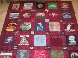 T-Shirt Quilt Company Reviews and Testimonials - T-Shirt Memory Quilts - Houston, TX