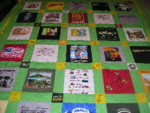 T-Shirt Quilt Company Reviews and Testimonials - T-Shirt Memory Quilts - Houston, TX