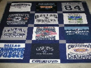 T-Shirt Quilt Company Reviews and Testimonials - T-Shirt Memory Quilts - Houston, TX