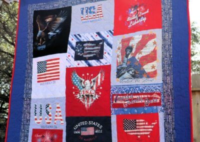 T-Shirt Quilt Images - Pictures of T-Shirt Quilts Gallery - T-Shirt Memory Quilts - Houston, TX