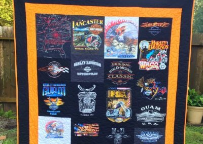 T-Shirt Quilt Images - Pictures of T-Shirt Quilts Gallery - T-Shirt Memory Quilts - Houston, TX