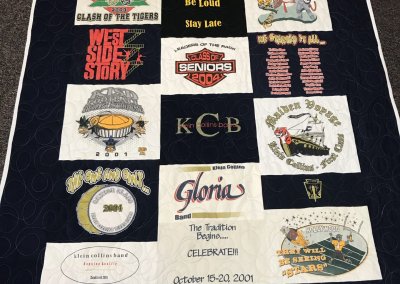 T-Shirt Quilt Images - Pictures of T-Shirt Quilts Gallery - T-Shirt Memory Quilts - Houston, TX